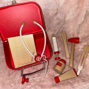Kids Wooden Doctor Playset
